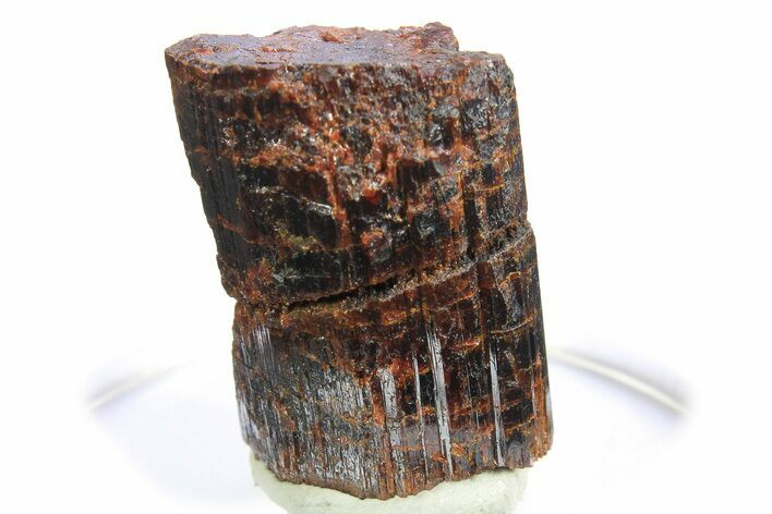 Lustrous, Red-Brown Rutile Crystals - Québec, Canada #297112